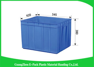 Rectangle Folding  Plastic Storage Trays Long Service Life 545 * 420 * 380mm