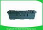 Mesh Transport Green Plastic Food Crates Storage Medicine Recyclable