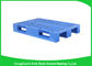 Double Sides 4 - Way Stackable Plastic Pallets , Plastic Skids Pallets 1200 X 1000mm