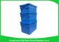 Industrial Storage Plastic Attached Lid Containers For Transportation And Logistics