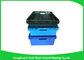 Customzized Mesh Plastic Food Crates with Ergonomic handles or handgrips