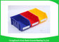 Industrial Plastic Storage Boxes , Stackable Recycled Commercial Storage Bins