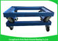 Collapsible Heavy Duty Dolly , Moving Equipment Dolly Plastic Frame With PU Wheels