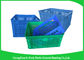 Vegetable And Fruit Apple Plastic Food Crates for Supermarket Heavy Duty