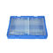 Sides Open 100% Virgin PP Plastic Collapsible Storage Crate For Garment