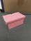 Small Size 120*80*60 mm Plastic Stack Nest Tote Boxes Attached Lids