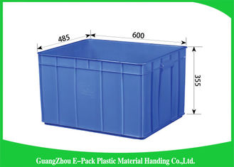 Logistics Packaging Plastic Storage Trays Recycle Stackable  For Warehousing