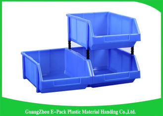 Standard Size Industrial Storage Totes , Antistatic Stackable Storage Boxes