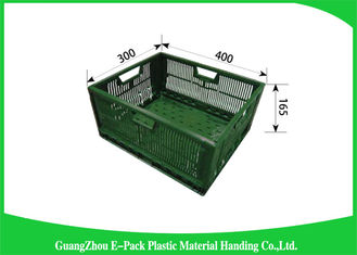 Agriculture Folding Plastic Crates Storage Fruit 60L PP 30kg Eco-Friendly