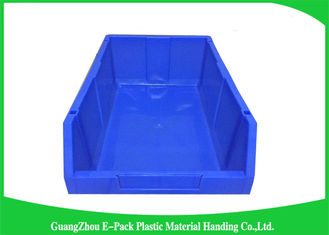 Customized Industrial Plastic Storage Containers , Standard Size Stackable Storage Bins
