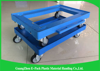 Platform Truck Plastic Moving Dolly for Office / Plastic Dolly Cart
