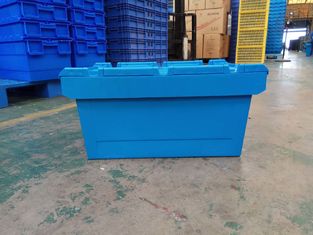 Larger Logo Printing Stack Nest Plastic Attached Lid Containers