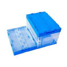 530*360 mm Collapsible Plastic Totes / Foldable Plastic Storage Bins