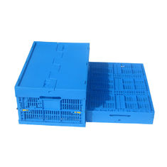 Lightweight Foldable Plastic Container 600*400 Mm Virgin Polypropylene Foods Loading