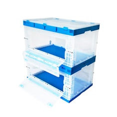 Durable Virgin PP Collapsible Containers Opening Door Both Sides
