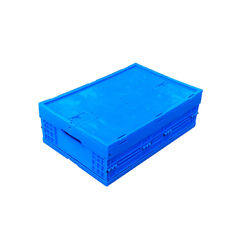 Solid Structure Collapsible Plastic Containers Color Customized