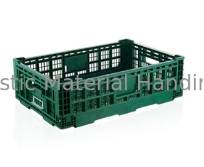 Card Clip Design Plastic Moving Crates Fruit Vegetable Storage Baskets