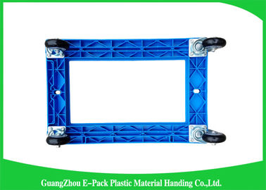 Foldable Antistatic Plastic Moving Dolly Transport Turnover For Industrial