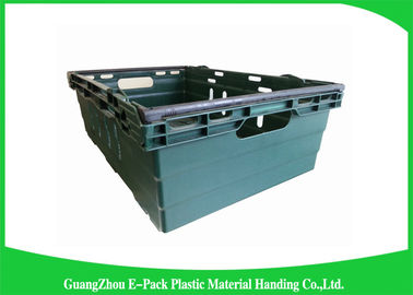 Reusable Stacking Storage Boxes , Household Small Plastic Crates For Logistic