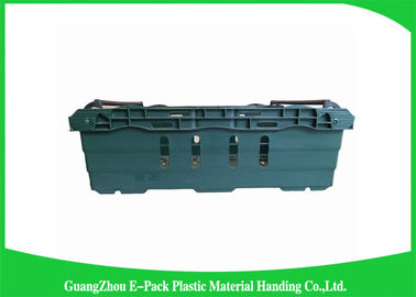 Mesh Transport Green Plastic Food Crates Storage Medicine Recyclable