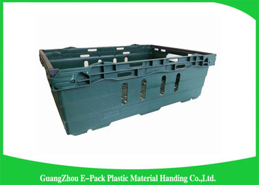Reusable Stacking Storage Boxes , Household Small Plastic Crates For Logistic