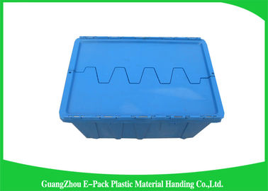 45L New PP Nested Plastic Storage Boxes With Lids , Light Weight Plastic Storage Bins