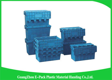 Nested Customized  Plastic Attached Lid Containers Food Grade Environmental Protection