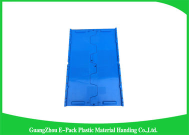 Industrial Storage Plastic Attached Lid Containers For Transportation And Logistics