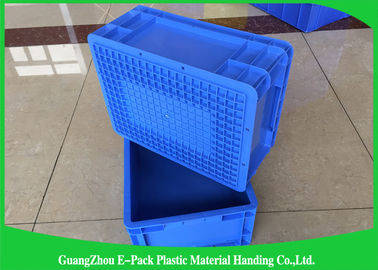 45 Litre Euro Plastic Storage Boxes , Industrial Storage Bins Light Weight PP