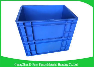 Customized Large Plastic Storage Containers , Warehouse Stackable Plastic Boxes