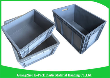 Standard WarehouseEuro Stacking Containers Moving Storage Grey Light Weight
