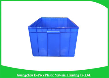 Logistics Packaging Plastic Storage Trays Recycle Stackable  For Warehousing