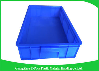 Warehouse Plastic Stackable Containers Big Capacity Space Saving Foldable Transport