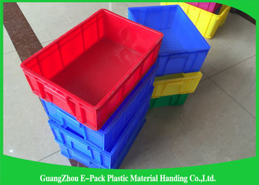 Industrial Euro Plastic Storage Boxes , Customized Heavy Duty Plastic Storage Crates