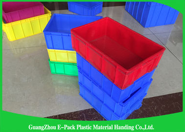 Industrial Euro Plastic Storage Boxes , Customized Heavy Duty Plastic Storage Crates