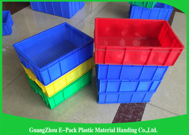Industrial Euro Plastic Storage Boxes , Customized Heavy Duty Plastic Storage Crates