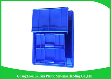Rectangle Folding  Plastic Storage Trays Long Service Life 545 * 420 * 380mm