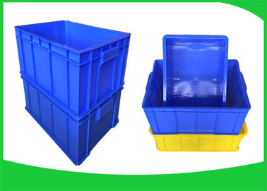 Economic Plastic Stackable Containers Moving Storage For Transportation And Logistics