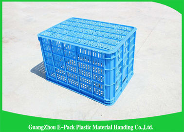 Environmental Protection Plastic Food Crates For Transportation And Logistics HDPE