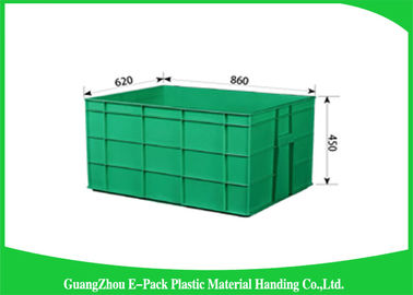 Economic Plastic Stackable Containers Moving Storage For Transportation And Logistics