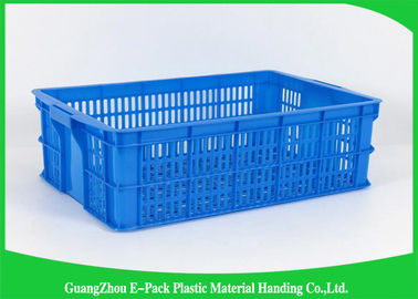 Mesh Plastic Food Crates Moving Storage Environmental Protection For Supermarkets