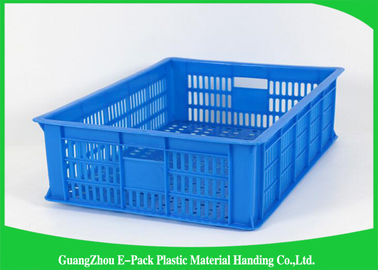 Mesh Plastic Food Crates Moving Storage Environmental Protection For Supermarkets