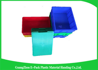 Logistics Stackable Storage Bins Non - Slip , Industrial Stacking Storage Boxes