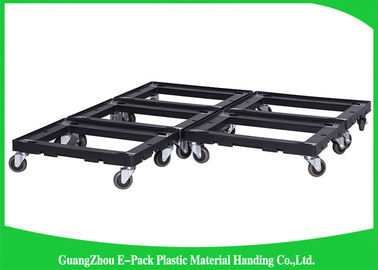 4 Wheels Heavy DutyPlastic Moving Dolly Big Capacity Long Service Life 612 * 412 * 145mm