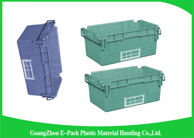 Logistics Plastic Stackable Containers Supermarkets VirginPP