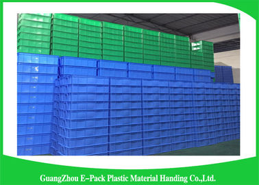 Industrial Small Plastic Stackable Containers , Plastic Moving Containers
