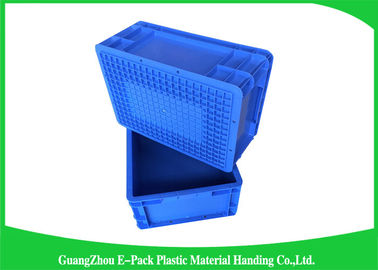 400*300mm Mini Load Industrial Plastic Containers , Standard Euro Storage Boxes