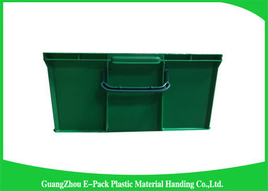 Logistics Virgin PP Stackable Plastic Containers , Standard Industrial Storage Bins