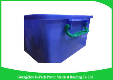 Logistics Virgin PP Stackable Plastic Containers , Standard Industrial Storage Bins