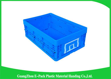 Collapsible Plastic Stackable Containers / Virgin PP foldable plastic crates